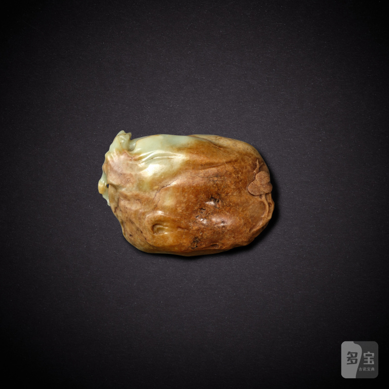 A yellow jade 'pine' washer, Qing dynasty, 18th - 19th century | 清十八至十九世紀 黃玉松樹紋洗 - 图2